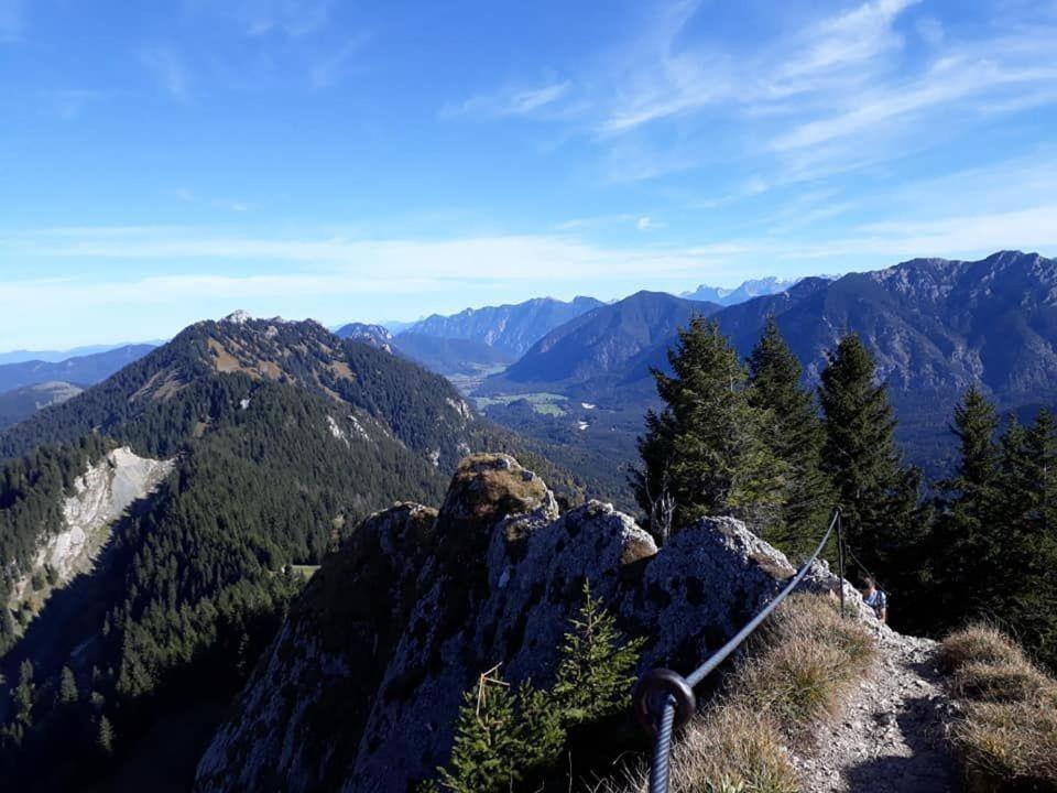 Ferienwohnung-Susanne-Im-Gaestehaus-Bergfrieden Bayersoien 외부 사진